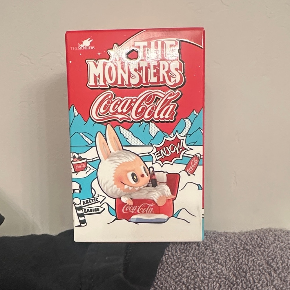 Labubu The Monsters Coca-Cola series figure